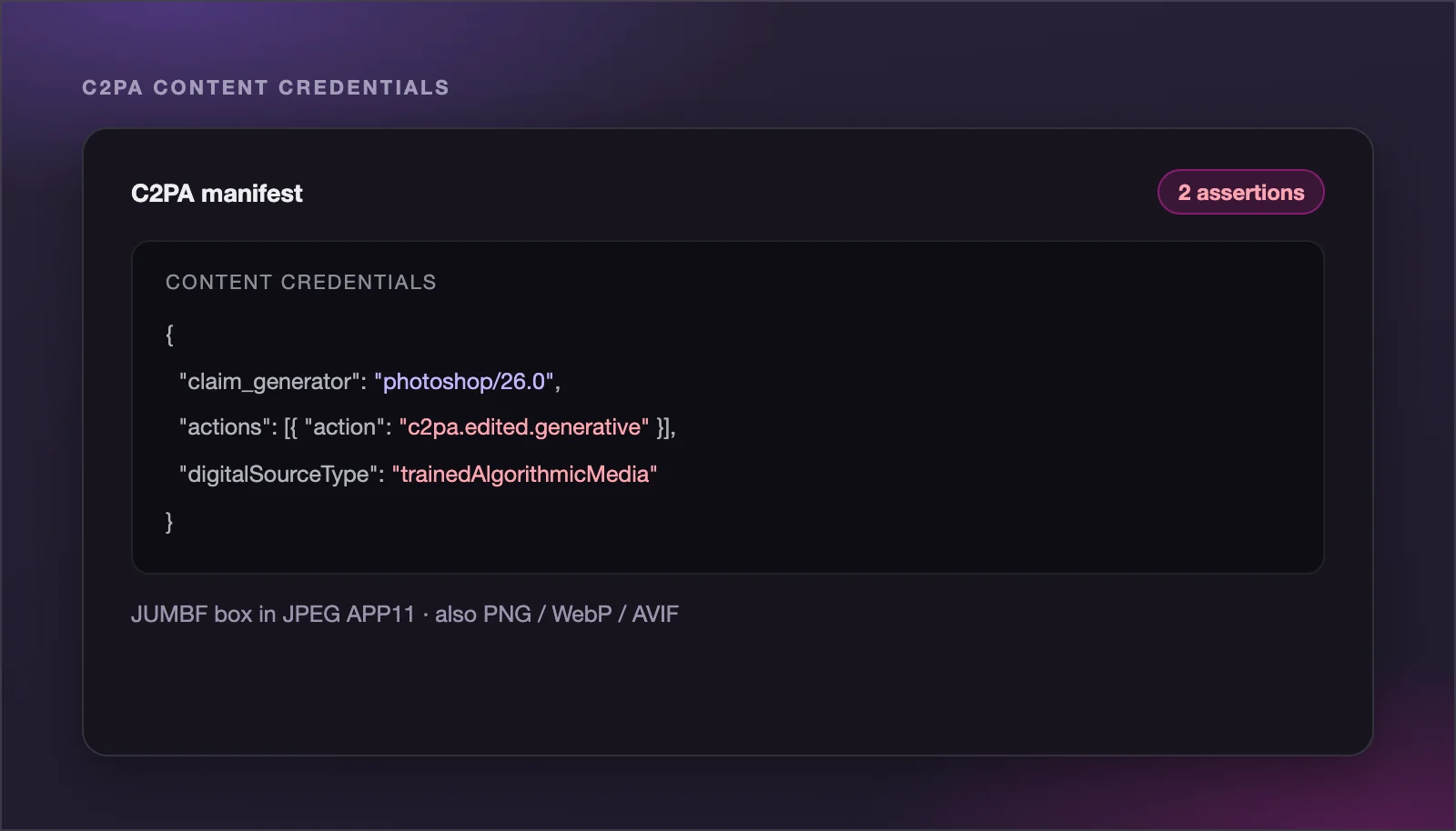 See the AI label before you remove it